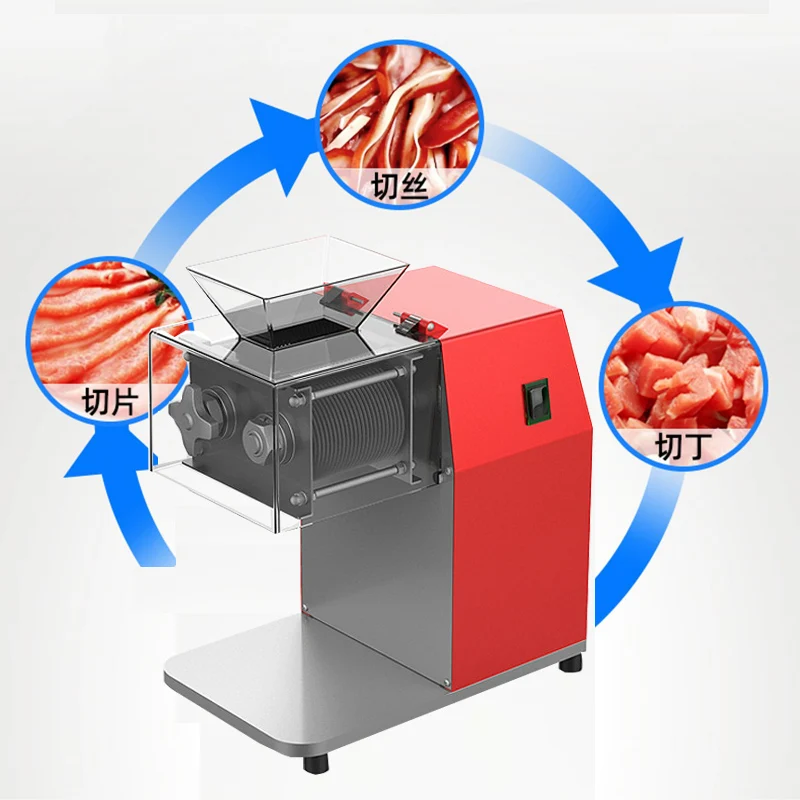 Automatic Meat Slicer Home - Alat Pengiris Daging Komersial Listrik Stainless