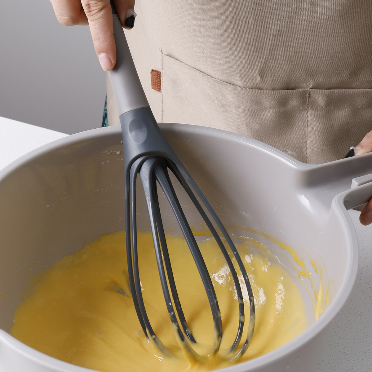 Immersion Hand Blender Set - 1 Buah Pengocok Telur Mixer Telur