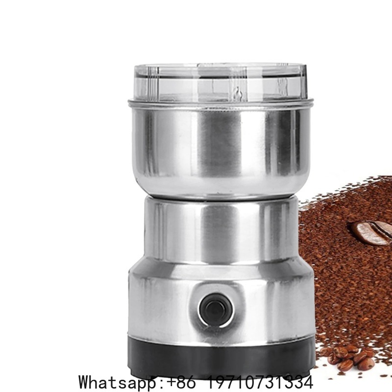 Coffee Bean Grinder Electric - Mesin Penggiling Sereal Elektrik Smash Machine,