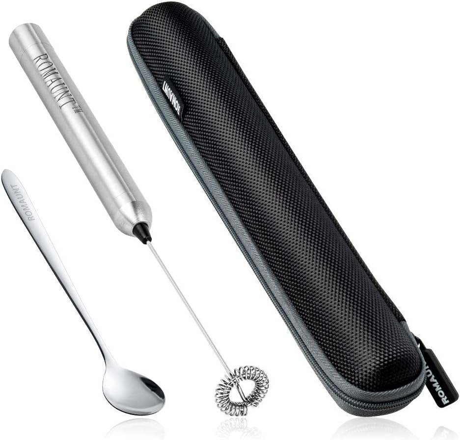 Electric Milk Frother Handheld - Pengocok Susu Genggam Elektrik Bertenaga Baterai