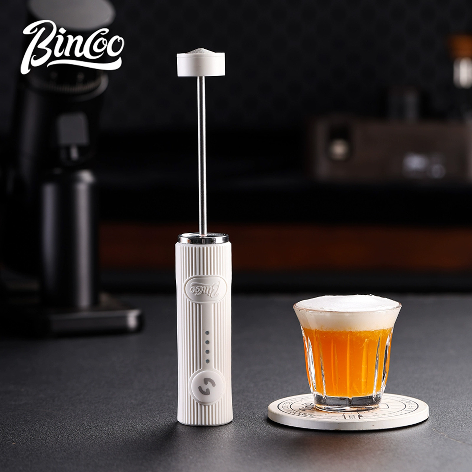 Electric Milk Frother Handheld - Bincoo Baru Susu Foamer Kopi Kocokan