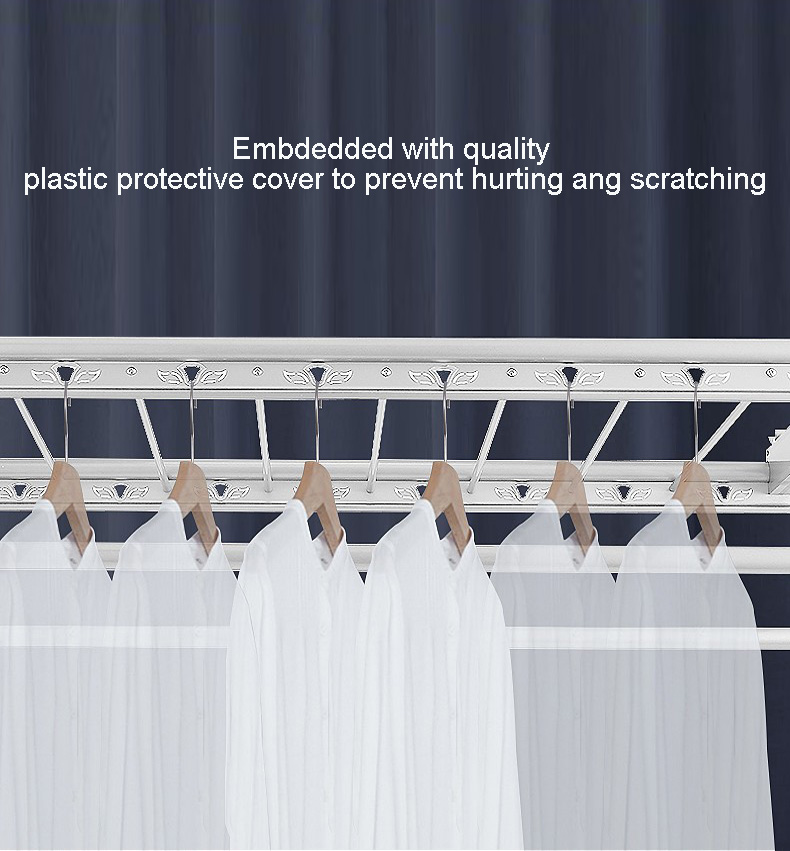 Laundry - Rak Pakaian Otomatis LED dengan Kontrol