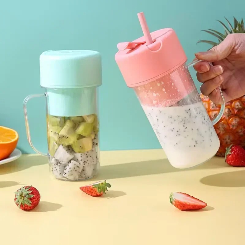 Portable Blender Usb Rechargeable - Cangkir Juicer Elektrik 300ml yang Dapat