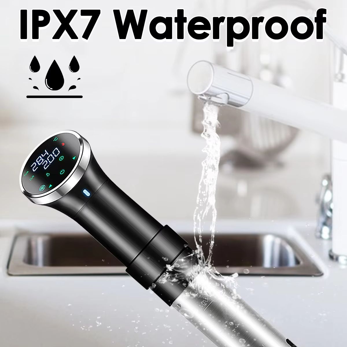Digital Sous Vide Precision Cooker - Penghangat Sous Vide 1100W Immersion Circulator