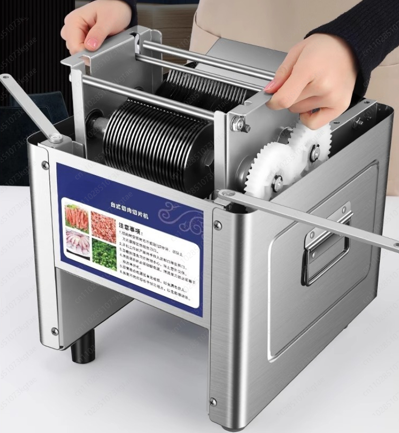 Automatic Meat Slicer Home - Mesin Pengiris Daging Listrik 220V Penggiling