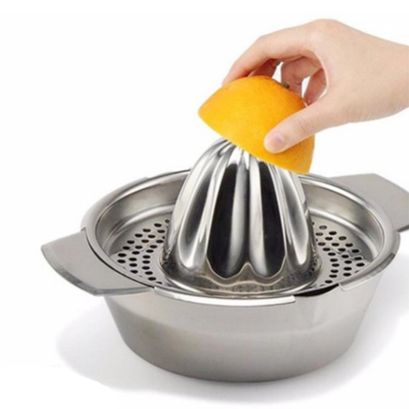 Immersion Hand Blender Set - Juicer buah Manual jeruk Lemon portabel