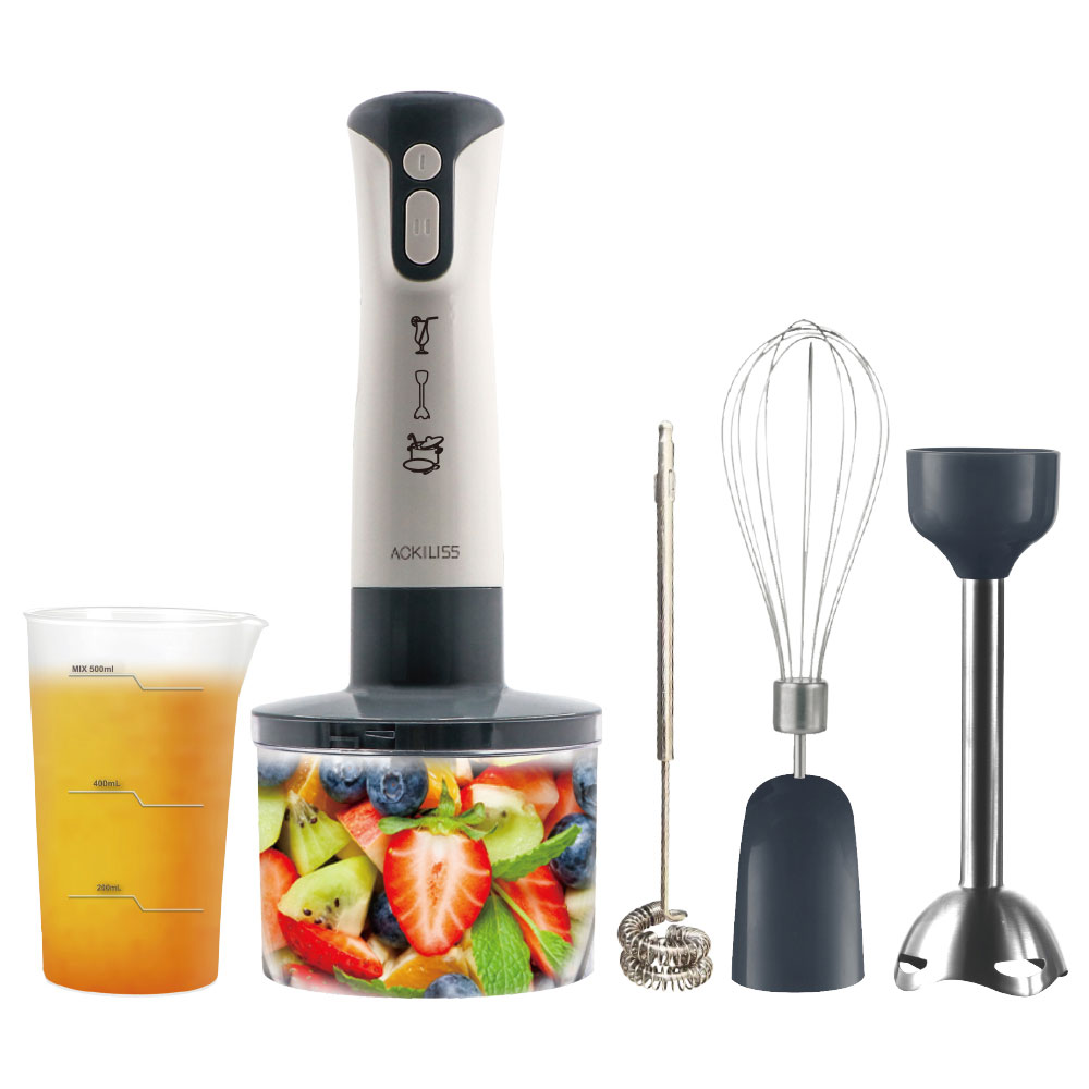 Set Blender Tangan Elektrik Mu - Immersion Hand Blender Set ulasan dan harga