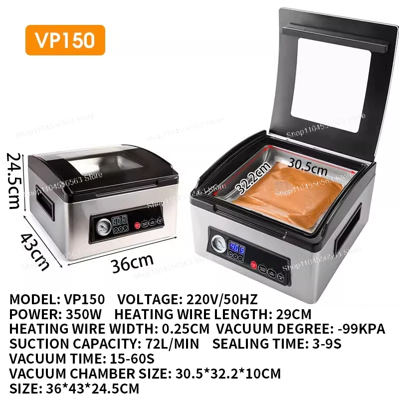 Mesin Pengemas Vakum Ruangan S - Food Vacuum Sealer Machine ulasan dan harga