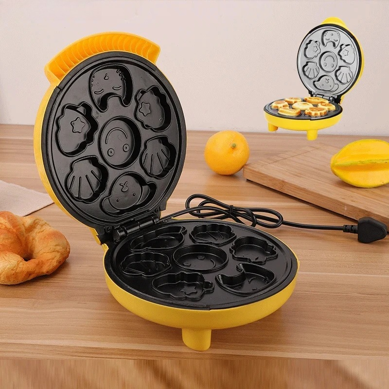 Mesin Pembuat Kue Listrik Mesi - Mini Waffle Maker Machine ulasan dan harga