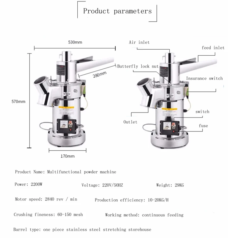 Penggiling Kopi Elektrik Multi - Coffee Bean Grinder Electric ulasan dan harga