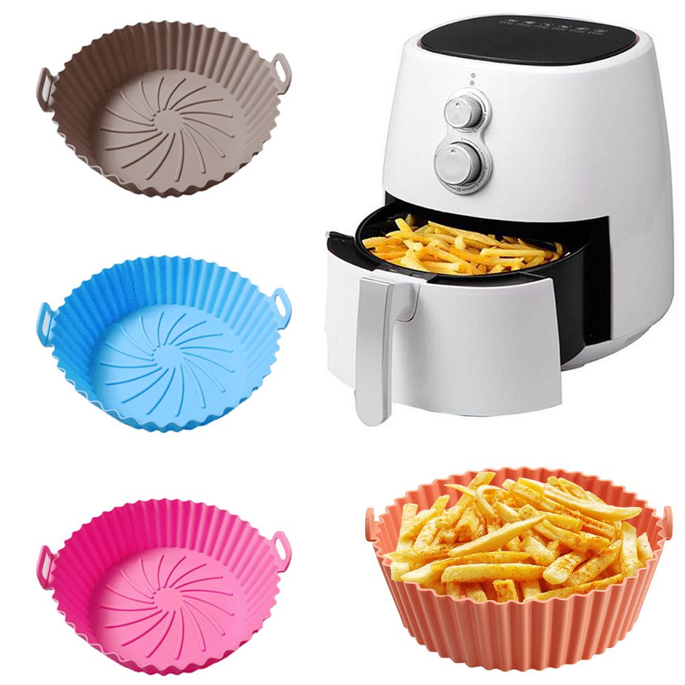 1 buah keranjang kue untuk Air - Air Fryer Silicone Pot Liner ulasan dan harga
