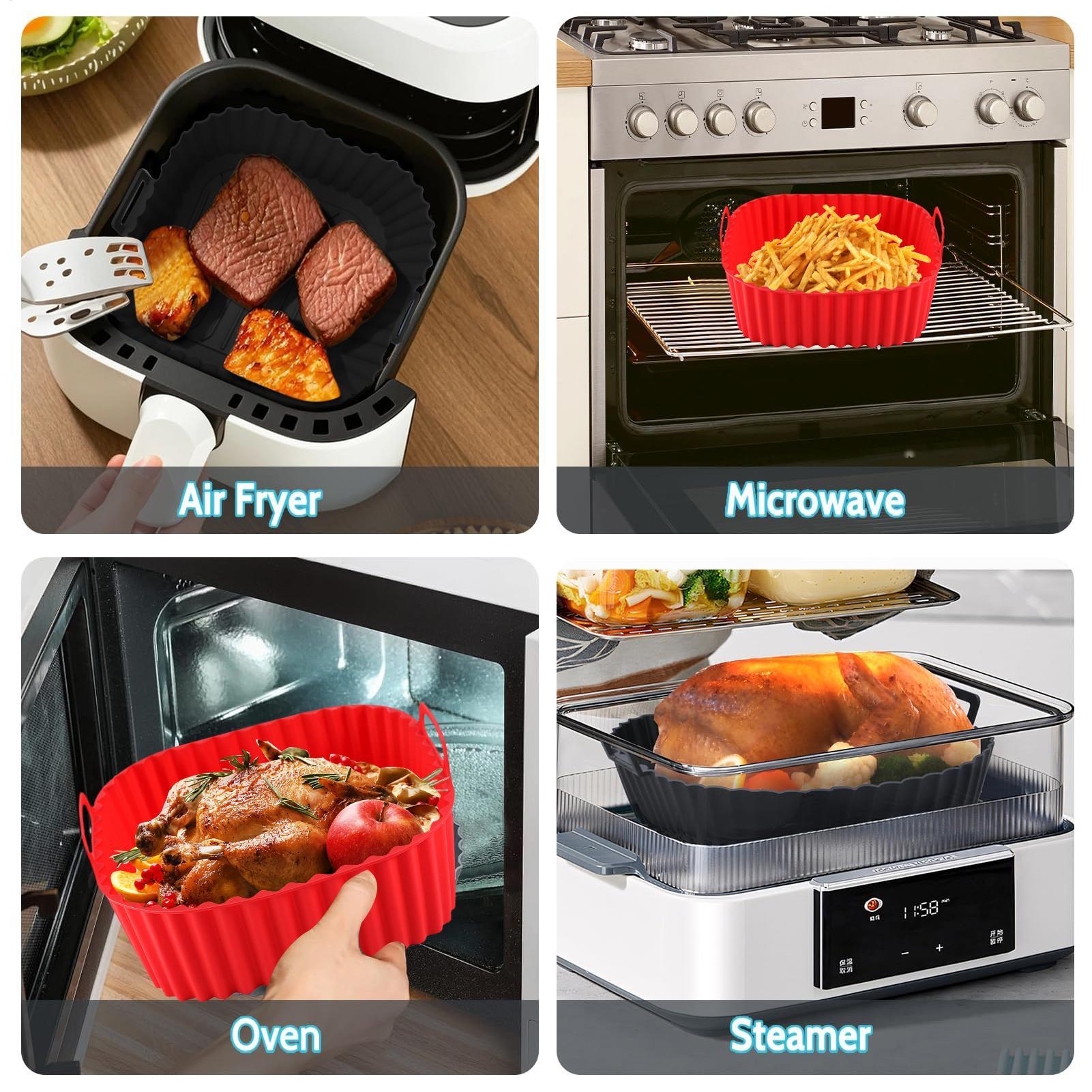 Alas Silikon untuk Air Fryer,  - Air Fryer Silicone Pot Liner ulasan dan harga