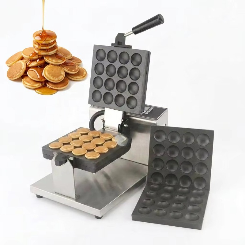 Mesin Poffertjes Anti Lengket  - Mini Waffle Maker Machine ulasan dan harga