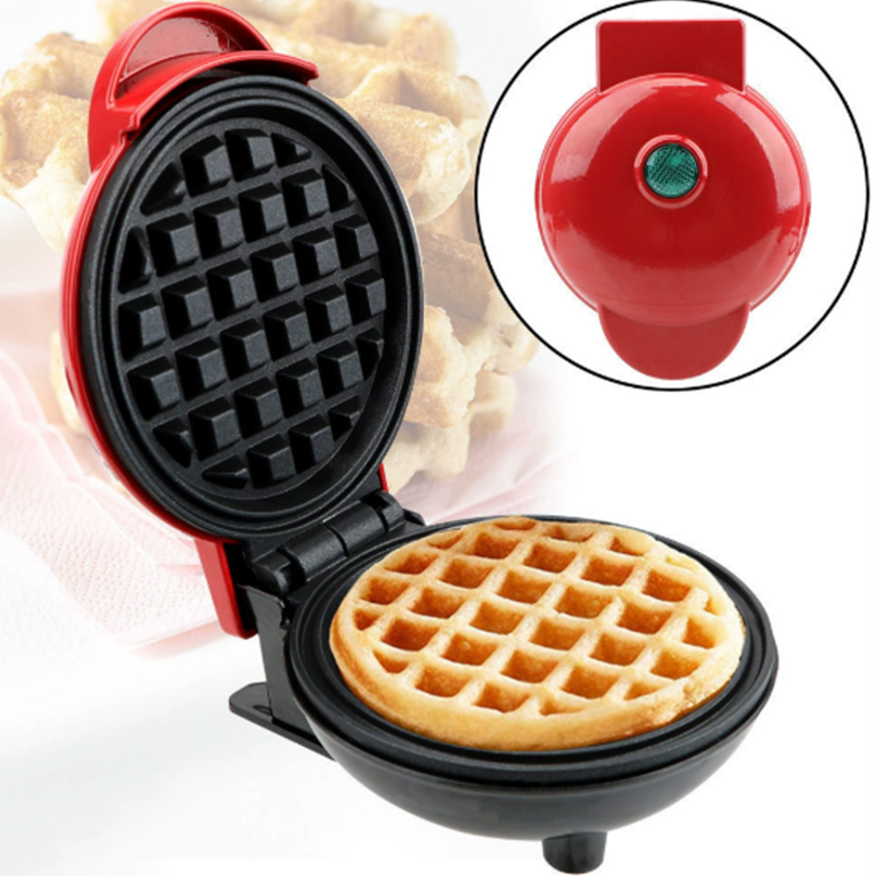 Pembuat Wafel Mini Elektrik Po - Mini Waffle Maker Machine ulasan dan harga