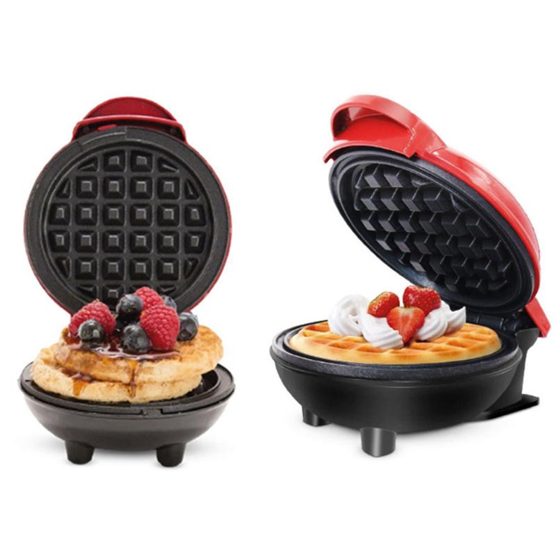 Pembuat Wafel Mini Elektrik Po - Mini Waffle Maker Machine ulasan dan harga