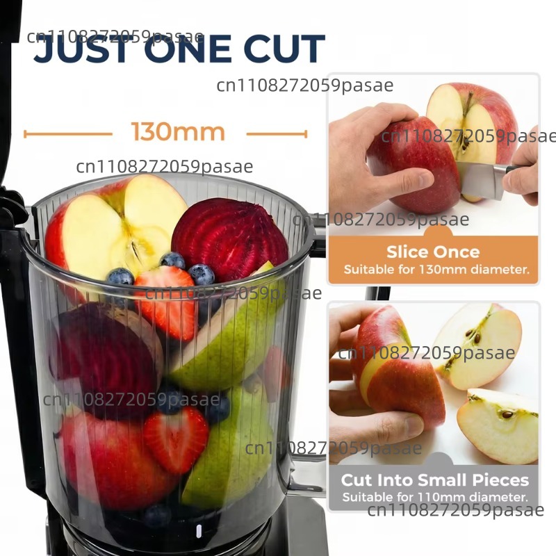 Juicer mulut lebar berkecepata - Electric Slow Juicer Cold Press ulasan dan harga