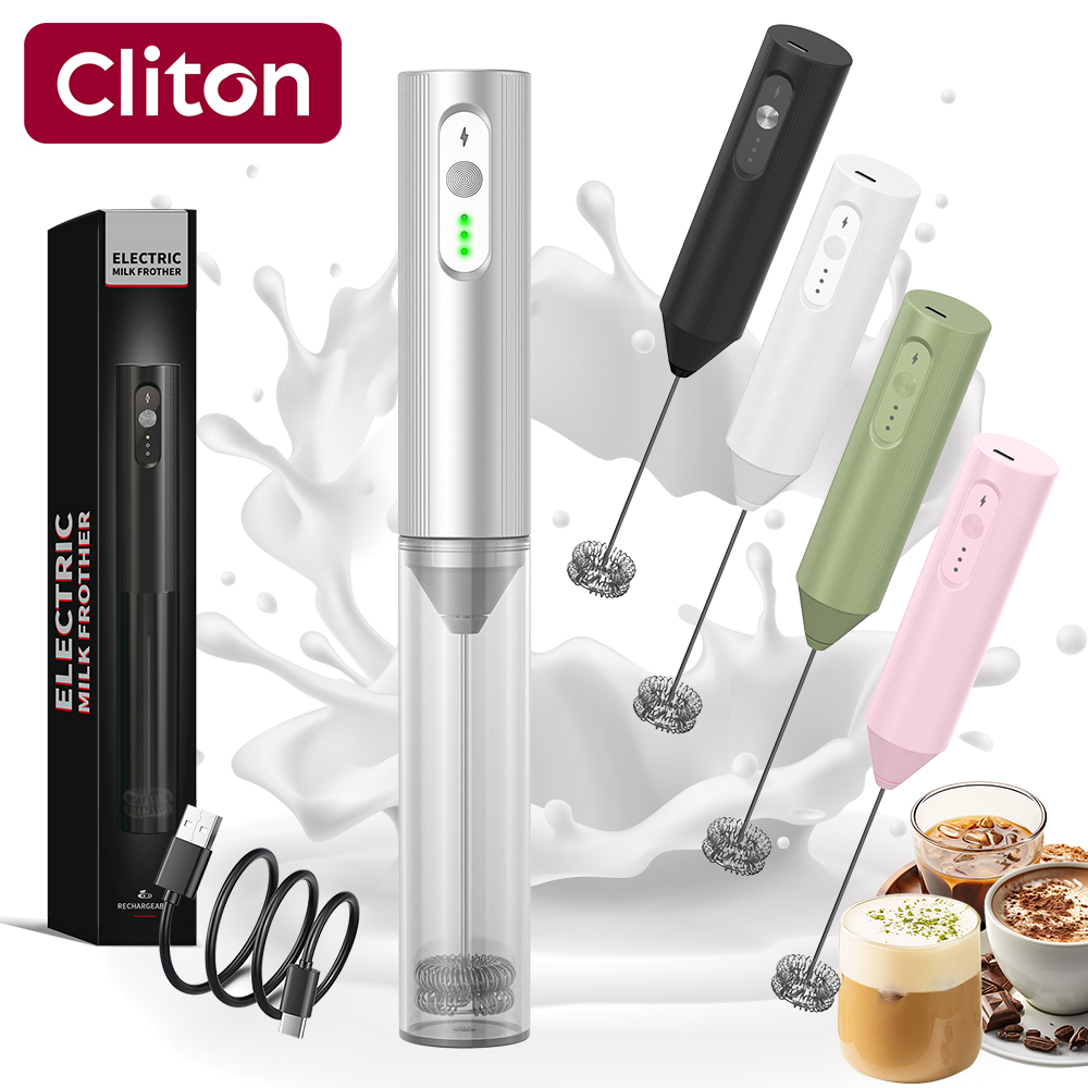 Cliton Pengocok Susu Elektrik  - Electric Milk Frother Handheld ulasan dan harga