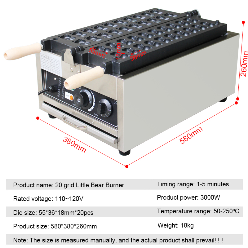 Mesin Pembuat Taiyaki Bentuk B - Mini Waffle Maker Machine ulasan dan harga
