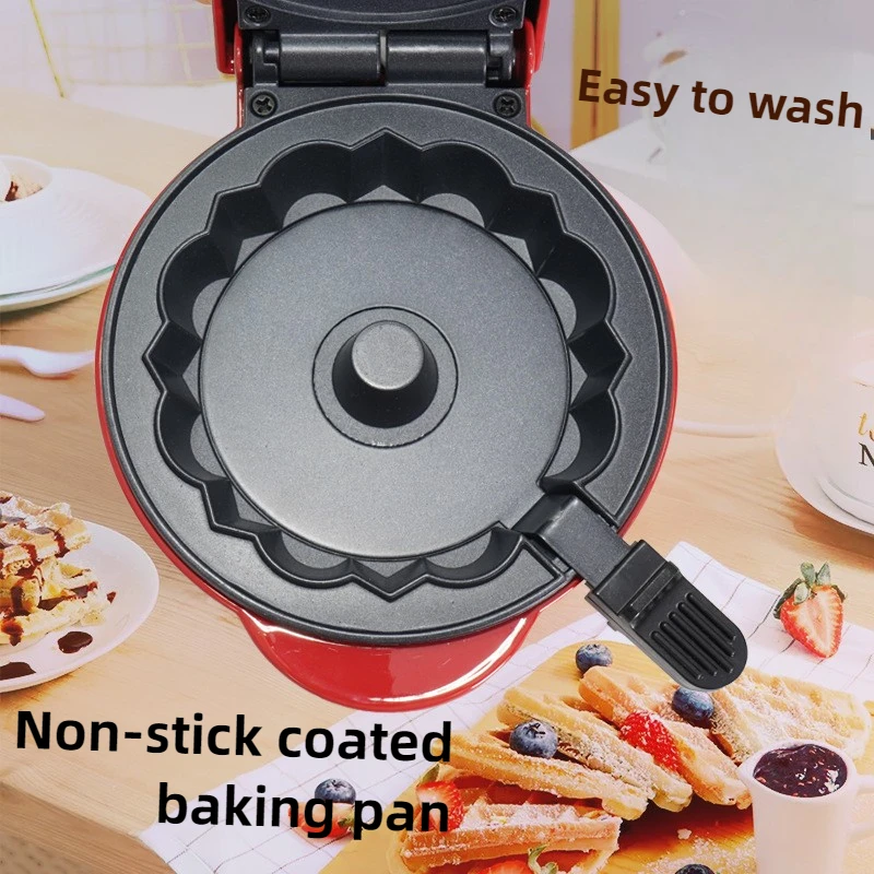 Mesin Sarapan Rumahan Mesin Pe - Mini Waffle Maker Machine ulasan dan harga