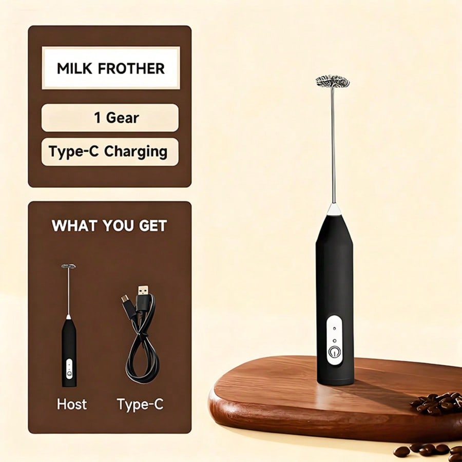 1 Paket Mixer Elektrik Genggam - Electric Milk Frother Handheld ulasan dan harga