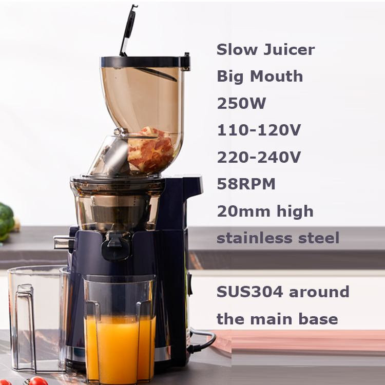 Blender Juicer Elektrik Stainl - Electric Slow Juicer Cold Press ulasan dan harga