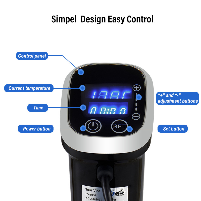 Mesin Memasak Tampilan Digital - Digital Sous Vide Precision Cooker ulasan dan harga