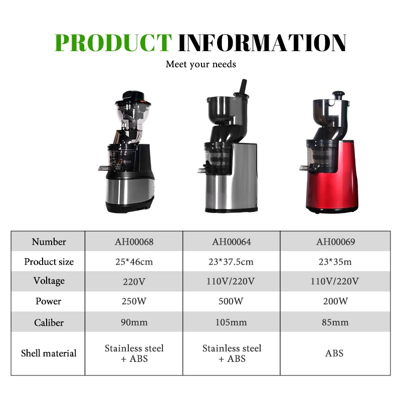 Mesin Ekstraktor Jus Otomatis, - Electric Slow Juicer Cold Press ulasan dan harga