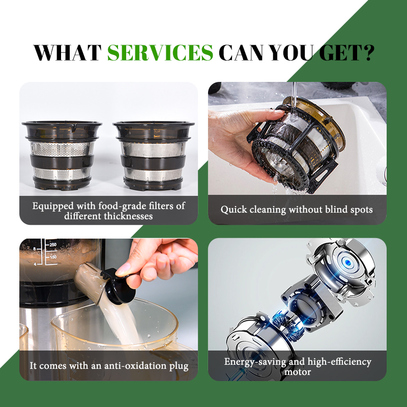 Mesin Ekstraktor Jus Otomatis, - Electric Slow Juicer Cold Press ulasan dan harga
