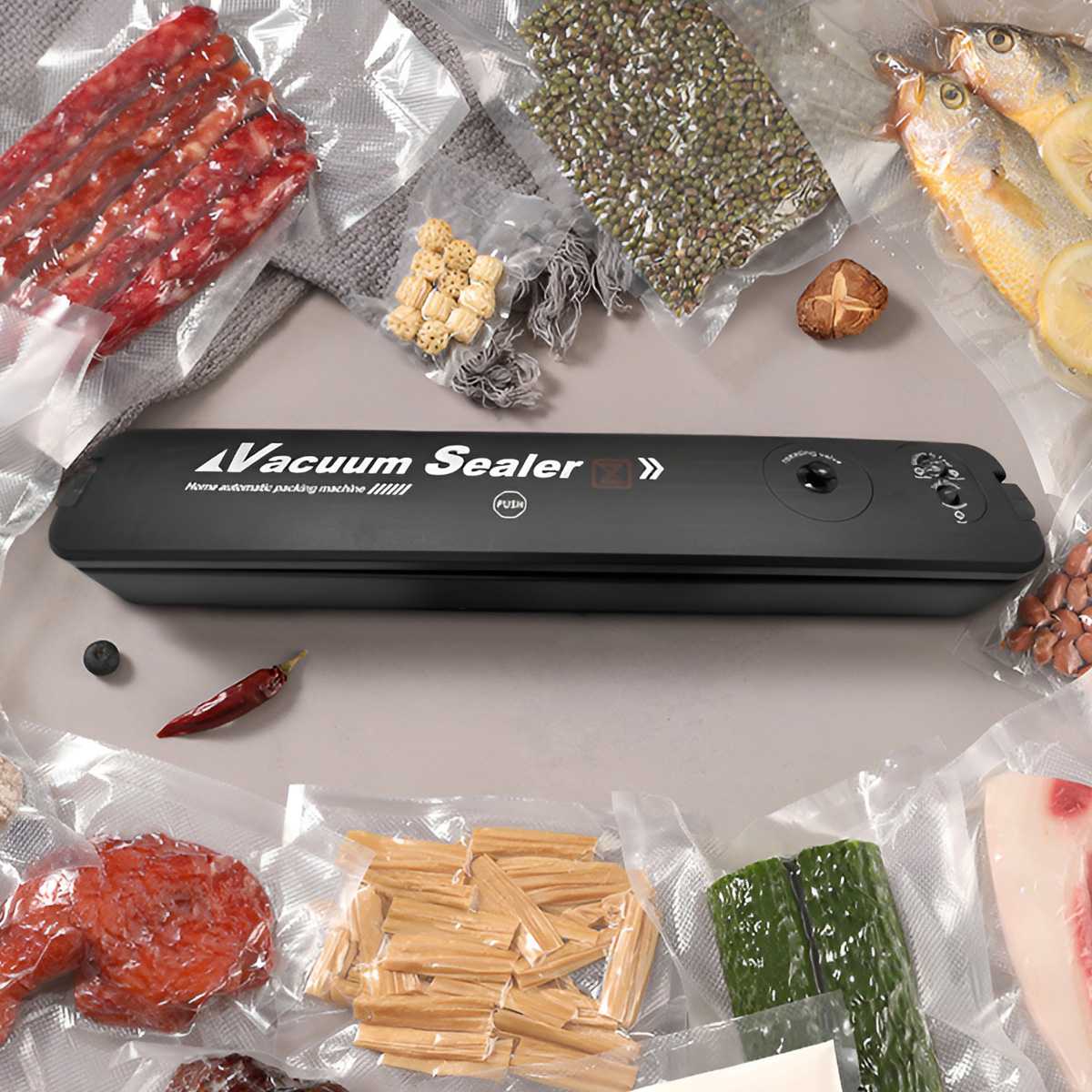 Mesin Pengemas Vakum Makanan 2 - Food Vacuum Sealer Machine ulasan dan harga