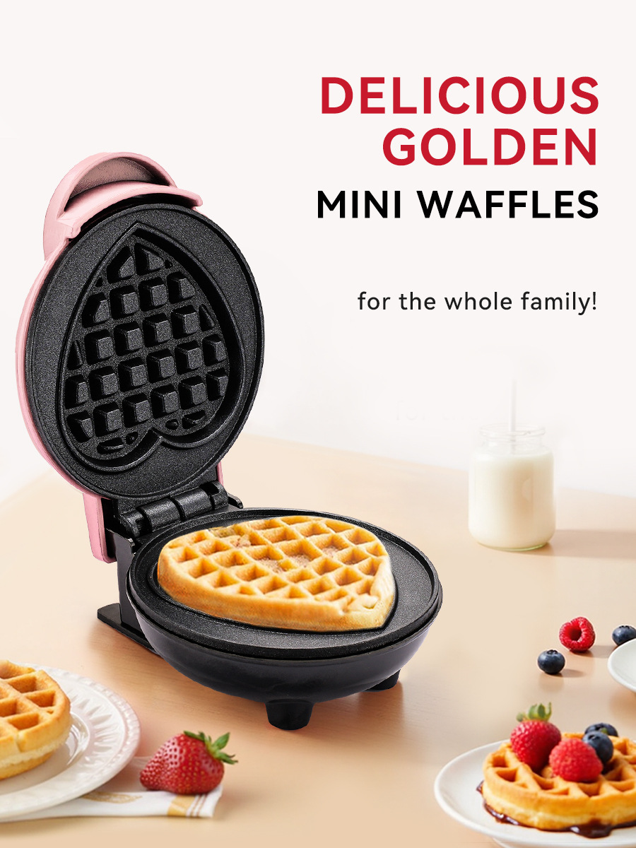 Pembuat Waffle Mini Elektrik P - Mini Waffle Maker Machine ulasan dan harga