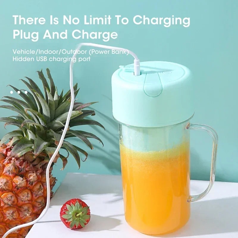 Cangkir Juicer Elektrik 300ml  - Portable Blender Usb Rechargeable ulasan dan harga